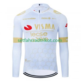 Visma Lease A Bike Radtrikot Langarm 2024 N002